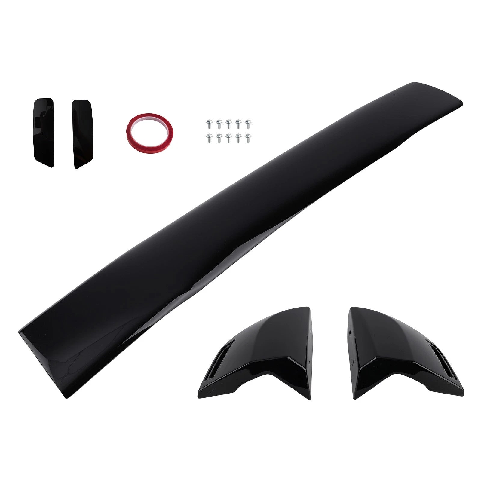 Rear Trunk Spoiler Wing for Mitsubishi Lancer EVO (2002-2007) Black