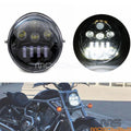 DOT LED Headlight w/ DRL for Harley VRSC VRSCA VRSCAW VRSB VRSF (2002-2023)