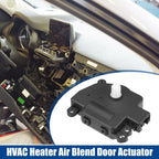604-400 Heater Blend Air Door Actuator for Ford Fiesta (2011–2019) Metal Black