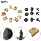 Undertray Mud Flaps Clips Sheet Fixing Hex Screw for Speed Fastener