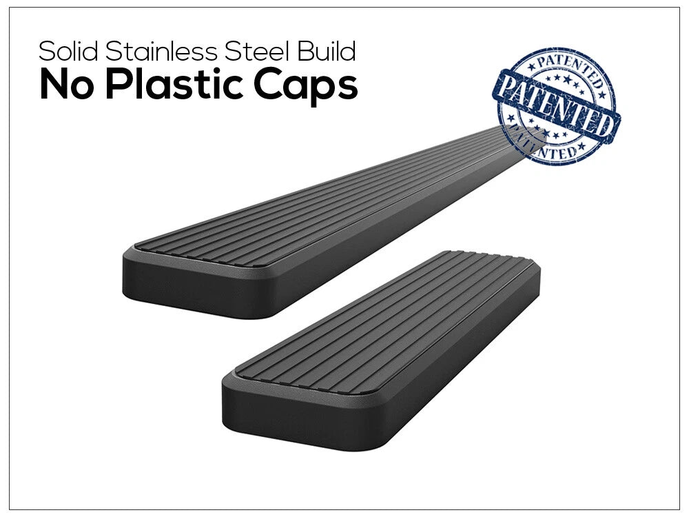 Set of 2 Stainless Steel Side Steps for Ram ProMaster (2014-2026)