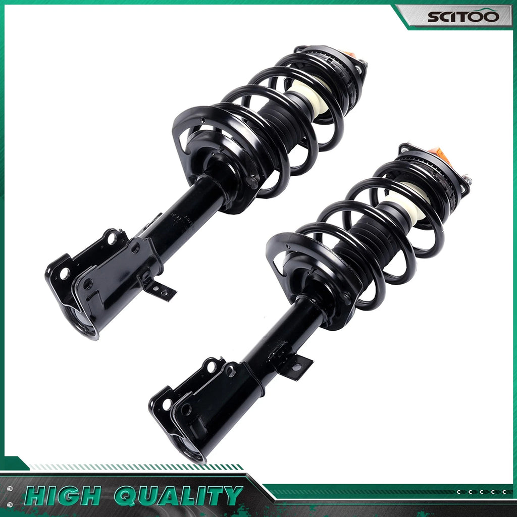 Front Pair Strut Coil Spring Assemblies for Dodge Journey (2009–2019)