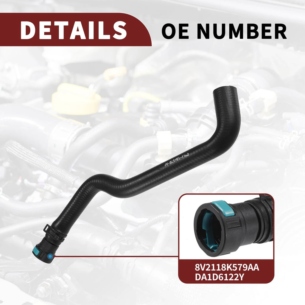 Heater Hose for Ford B-Max Fiesta (2008–2023) No. 8V2118K579AA