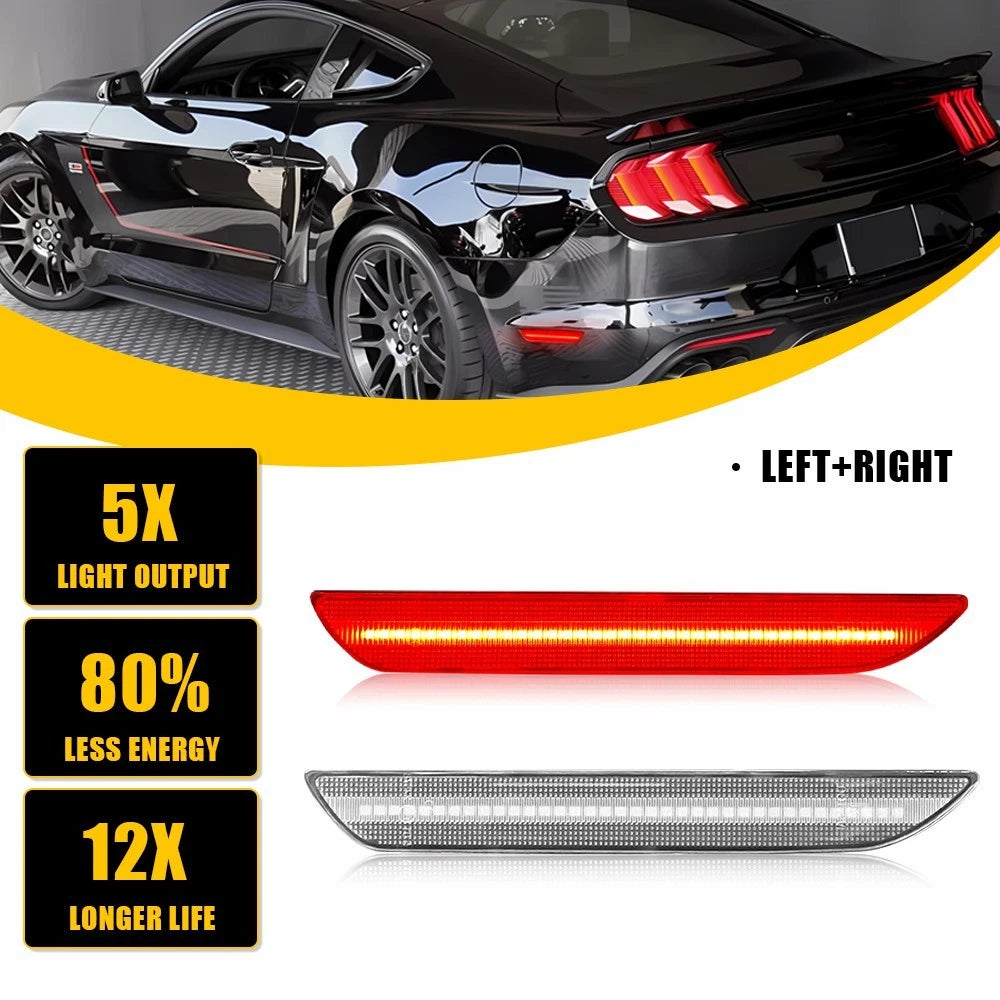LED Side Marker Turn Signal Light Assembly for Ford (H)