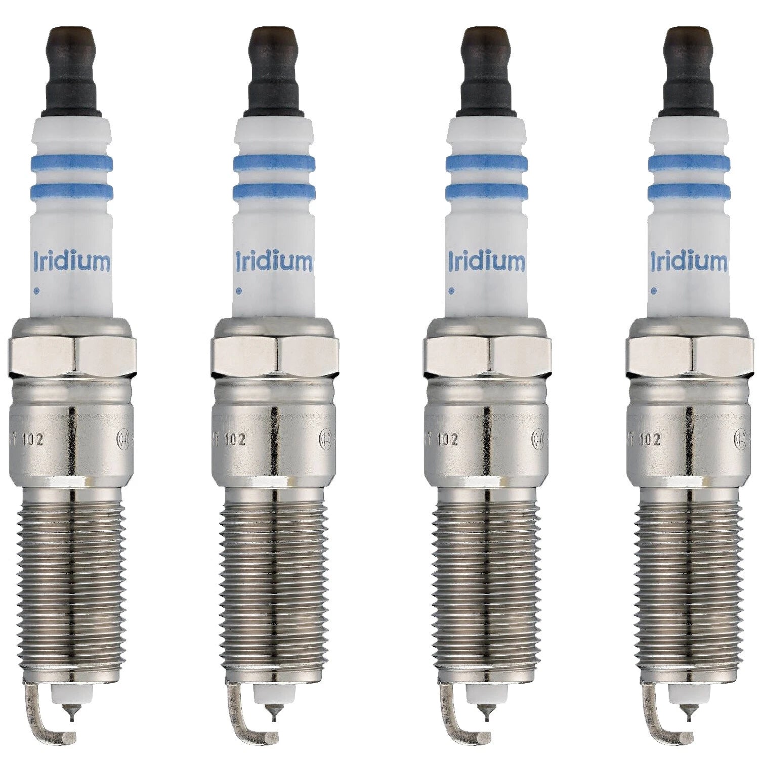 Set of 4 Bosch Spark Plugs for Ford Contour Escape Escort Tribute Cougar Mystique (1995–2004)