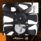 Radiator Fan Condenser for Nissan Frontier Pathfinder Xterra (2005–2007)