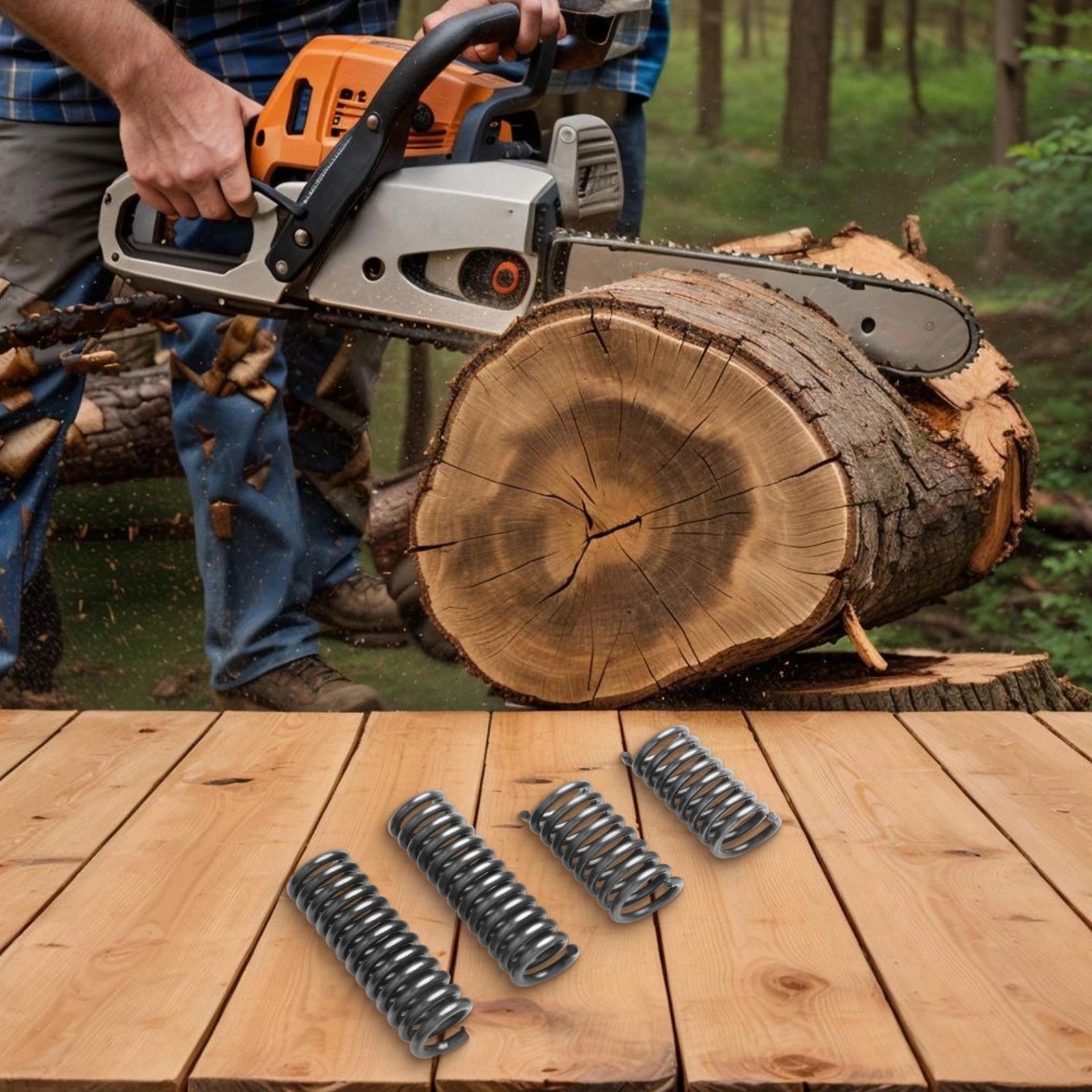 Set of 4 AV Springs for Chainsaw Models
