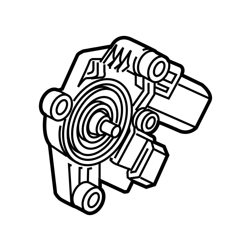 Genuine OEM Window Motor for BMW Alpina XB7 X5 X6 X7 (2019–2022)