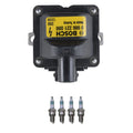 Set of 5 Ignition Coil & Iridium Spark Plug Kit for VW Fox Golf Jetta (L4)