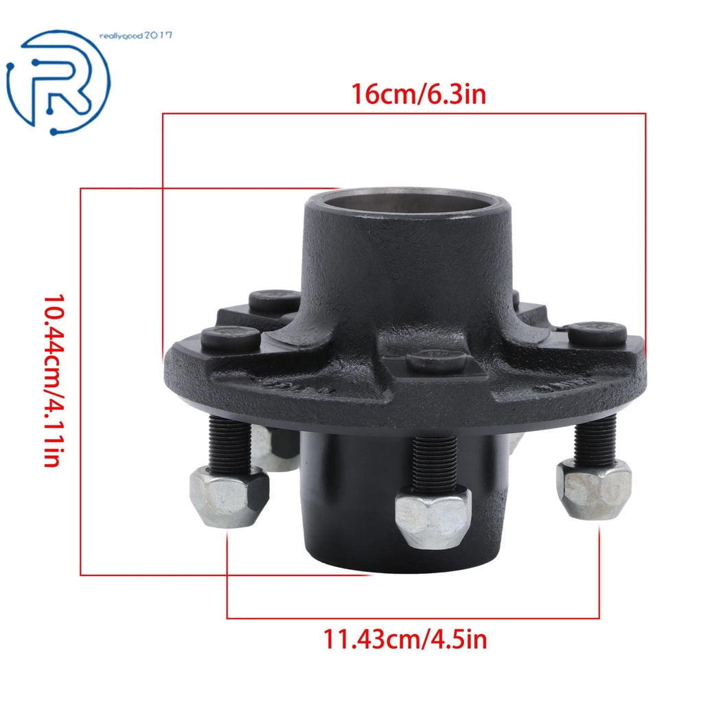 2 Pack Trailer Idler Hub Kits for 2000 lbs Spindle (1'' or 1-1/16'')