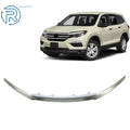 Chrome Front Bumper Upper Grille Trim for Honda Pilot (2016–2017)