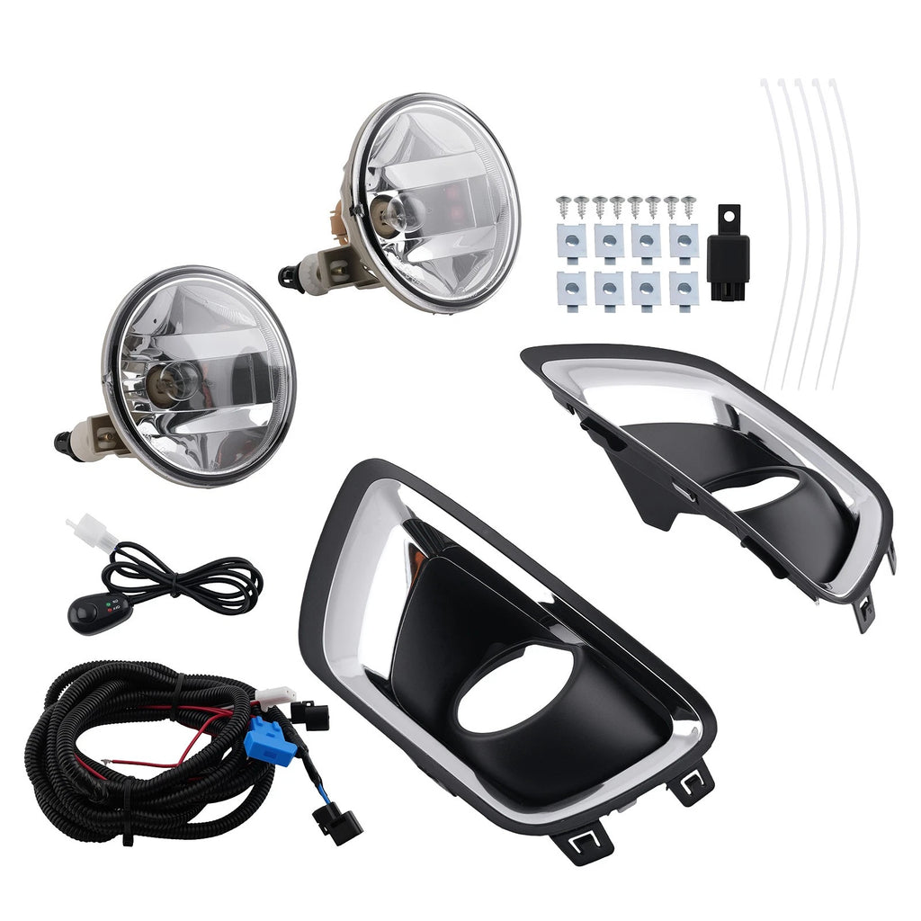 Bumper Fog Lights for Chevy Colorado (2015–2020) - Set of 2 with Wiring
