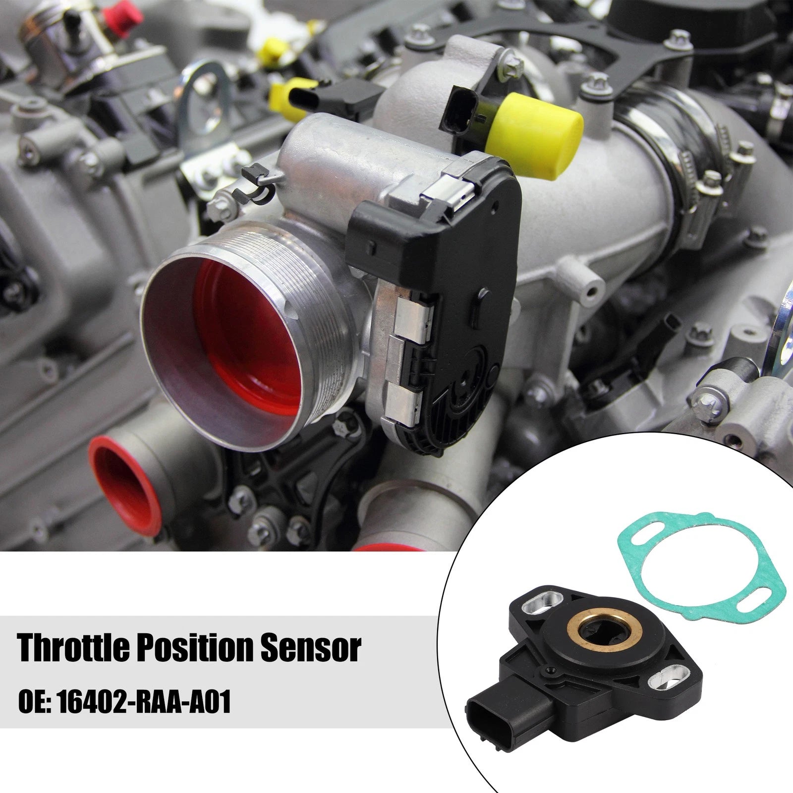 Throttle Position Sensor 16402-RAA-A01 for Honda Civic (2002–2004)