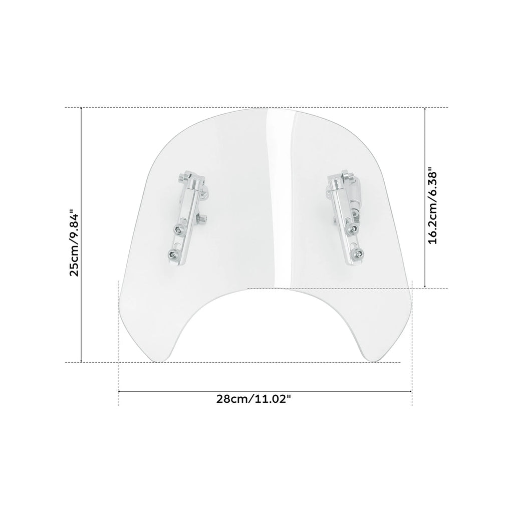 5-7'' Windshield for Triumph Scrambler 900 (2019–2022), Street Scrambler (2017–2022)