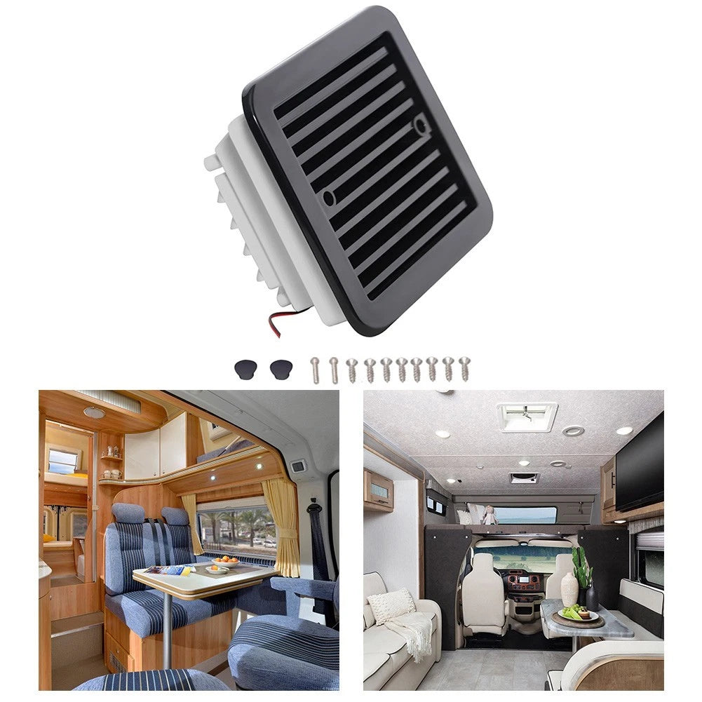12V Cooling Fan for RV Tent and Small Space Ventilation