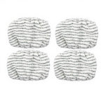Set of 4 Microfiber Replacement Pads for ZRO05801 RY7 RY8 Steam Mop