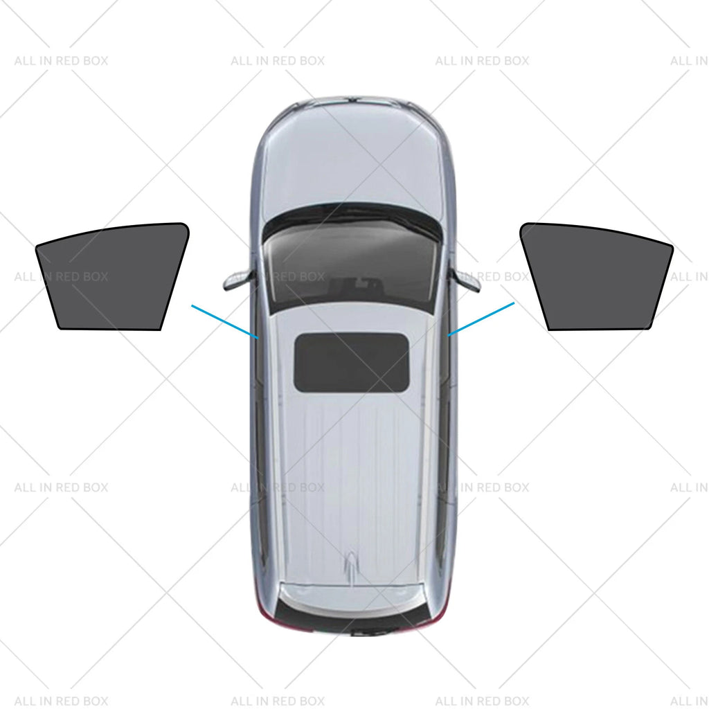 Set of 2 Magnetic Mesh Sun Blind Shades for Lexus NX (2022–2024)
