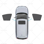 Set of 2 Magnetic Mesh Sun Blind Shades for Lexus NX (2022–2024)