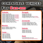 2x Aluminum Timing Chain Tensioner for Can-Am Outlander Max 1000 (2012–2024)
