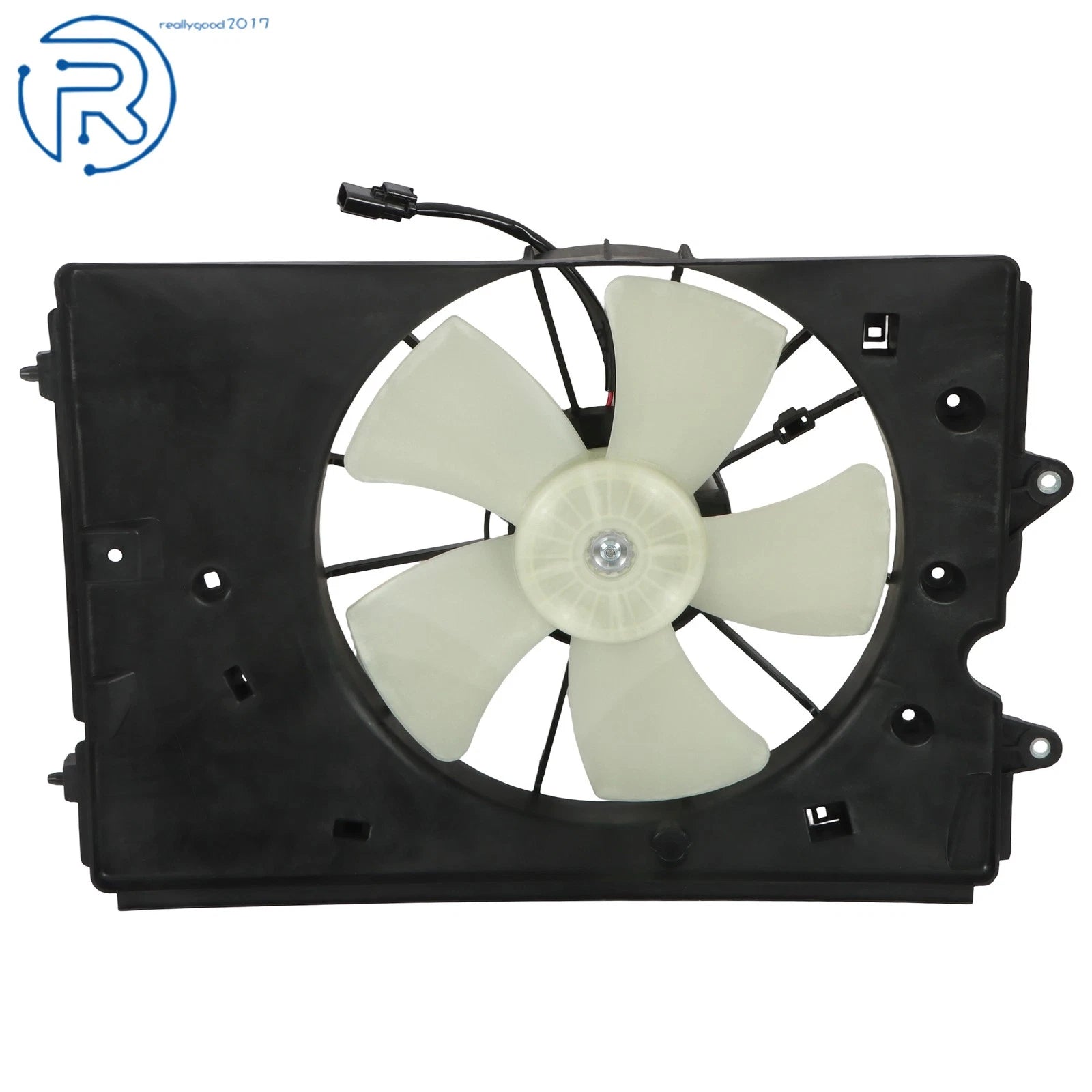 Radiator Cooling Fan Assembly with Shroud for Honda Pilot Ridgeline (2009-2015)