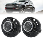 Fog Lights for Jeep Grand Cherokee (2014–2021) LH+RH, Clear Front Bumper