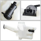 Windshield Washer Fluid Reservoir Tank w/ Cap & Pump for Mitsubishi Eclipse (2000–2005)
