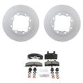 Set of 4 Bosch Quietcast Ceramic Disc Brake Pads for K1500 K2500 (1990–2000)