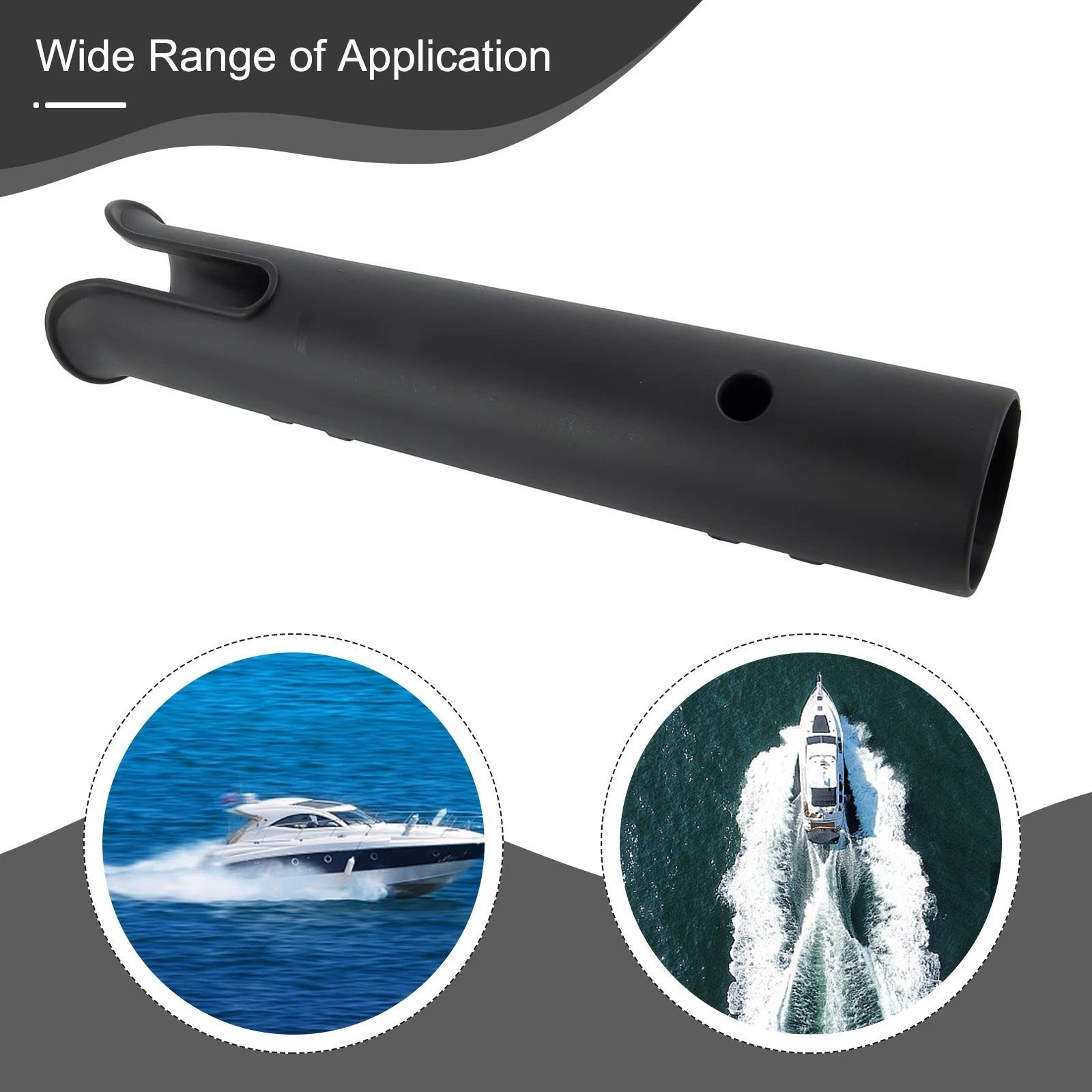 Fishing Rod Holder for Universal Use (1 pcs, 270x60x60mm, ABS Plastic)