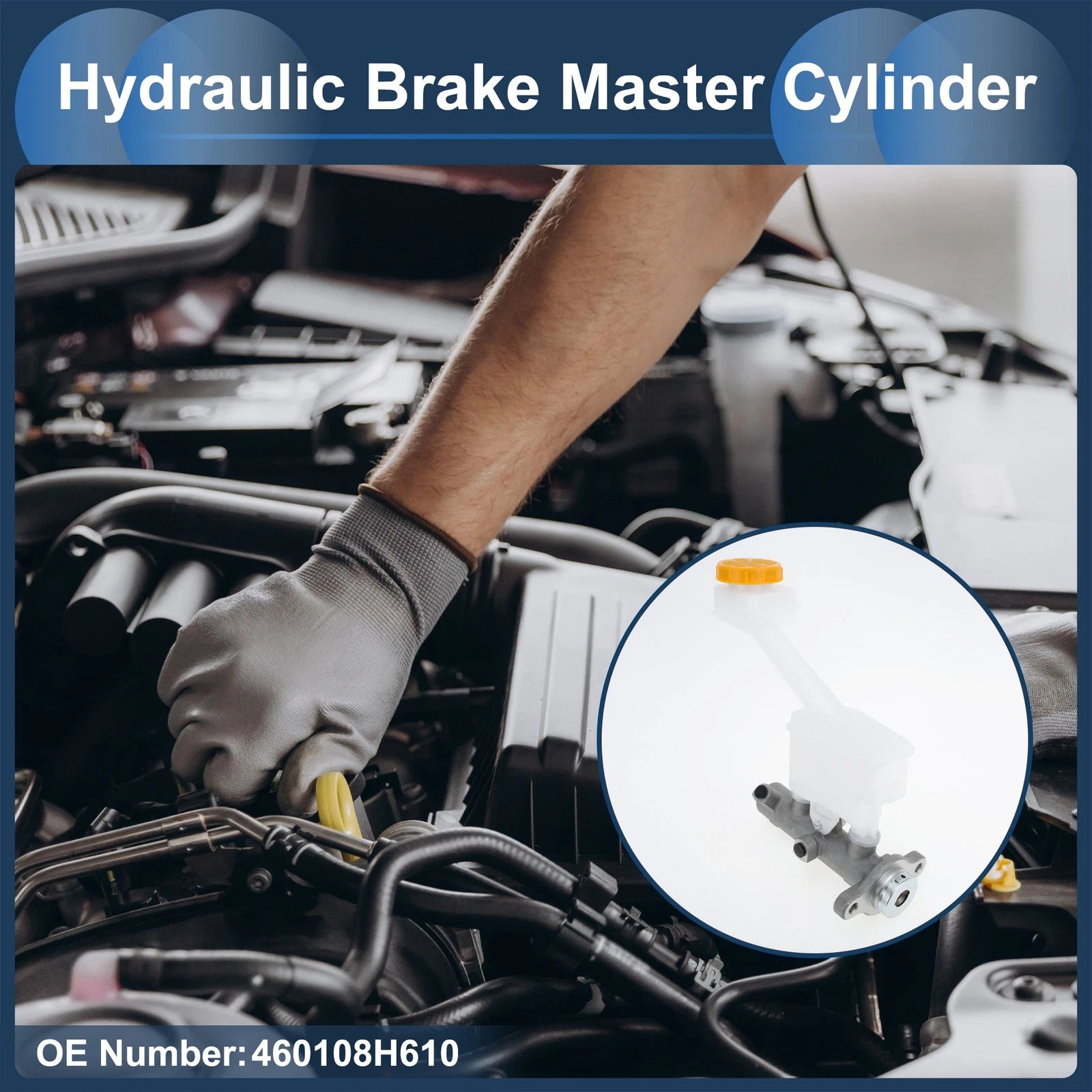 Brake Master Cylinder Reservoir No. 460108H610 for Nissan X-Trail (2007–2012)