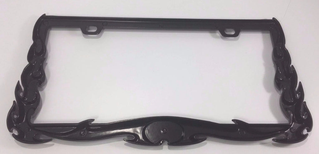 License Plate Frame Holder Black Metal for All Car Truck SUV