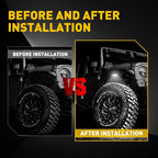 4X LED Rock Lights for SUV Pickup Truck (Offroad)