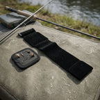 Adjustable Fishhook Storage Wristband with Hanging Plate for Anglers