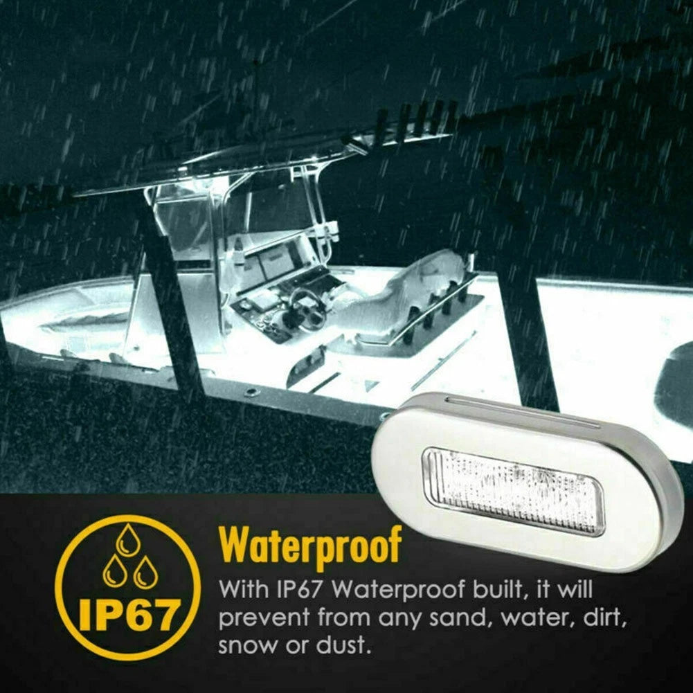 2X LED Courtesy Light for Yacht Marine Boat Cabin Deck