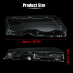 Front Headlight Lens Cover for BMW E46 4 Door (1998 - 2001)