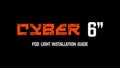 6'' 16100LM LED Work Light Bar for ATV Truck (Offroad)