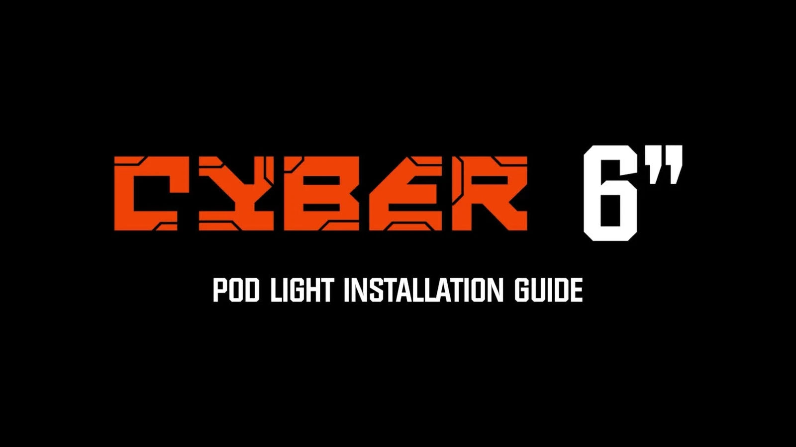 6'' 16100LM LED Work Light Bar for ATV Truck (Offroad)