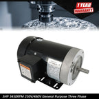 3HP General Purpose Three Phase Motor for Various Applications (230V/460V)