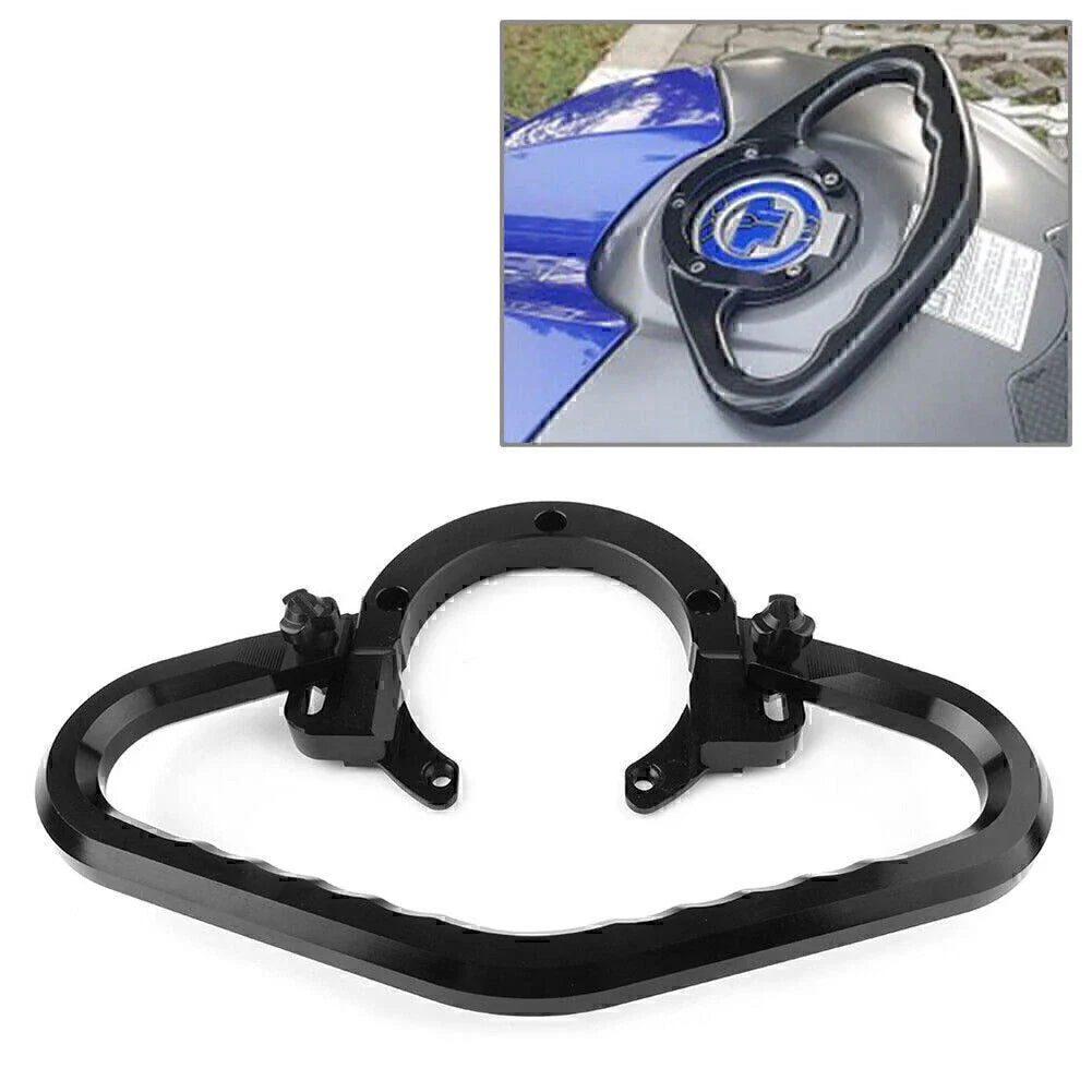 Black Passenger Grab Bar Handle for Kawasaki Z750 Z800 (2007-2017)