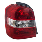 Halogen Tail Light for Toyota Highlander (2004–2007) Driver Side Red/Clear Lens