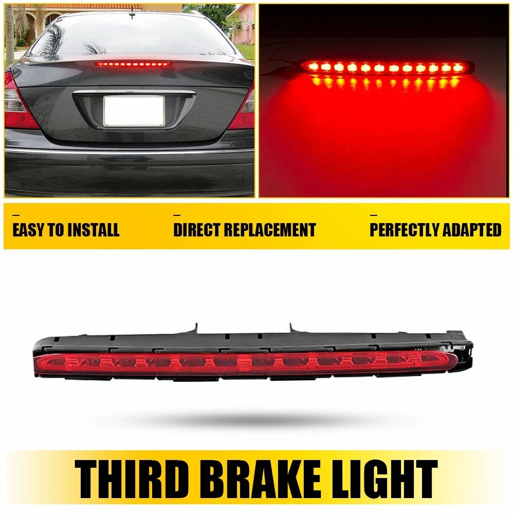 Third Red Rear Brake Stop Tail Light Lamp for Mercedes Benz E-Class W211 (2003–2009)
