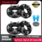 1" Hubcentric 5x4.5 (5x114.3) Wheel Spacers for Hyundai Genesis (2011–2016)