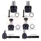 Set of 6 Ball Joints & Tie Rod Ends for Ford F-150 (1987–1996)