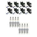 Set of 8 NGK Ignition Coils & Ruthenium Spark Plugs for Silverado 1500, Sierra 1500
