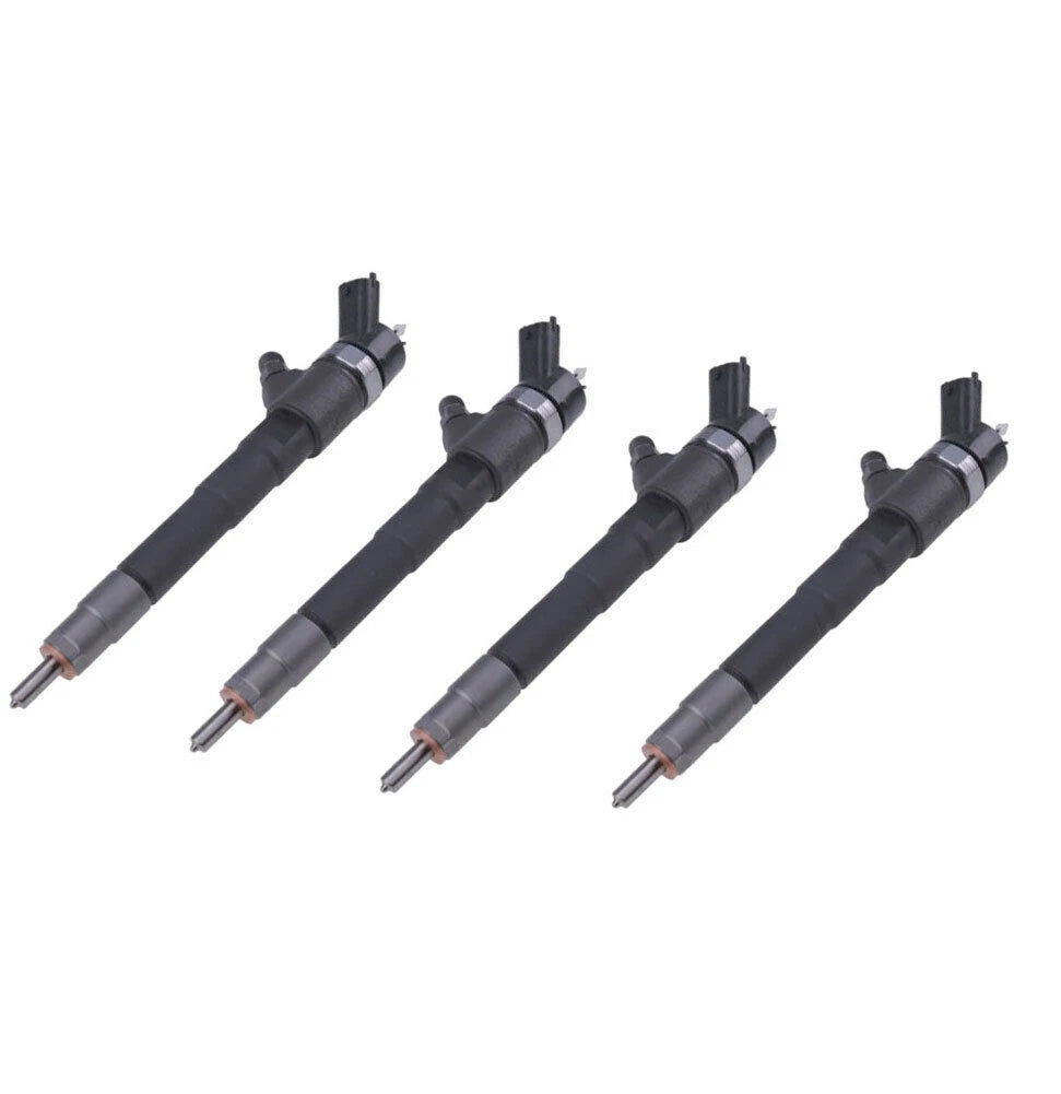 Set of 4 Common Rail Fuel Injectors 0445110248 for Fiat Iveco 3.0 D
