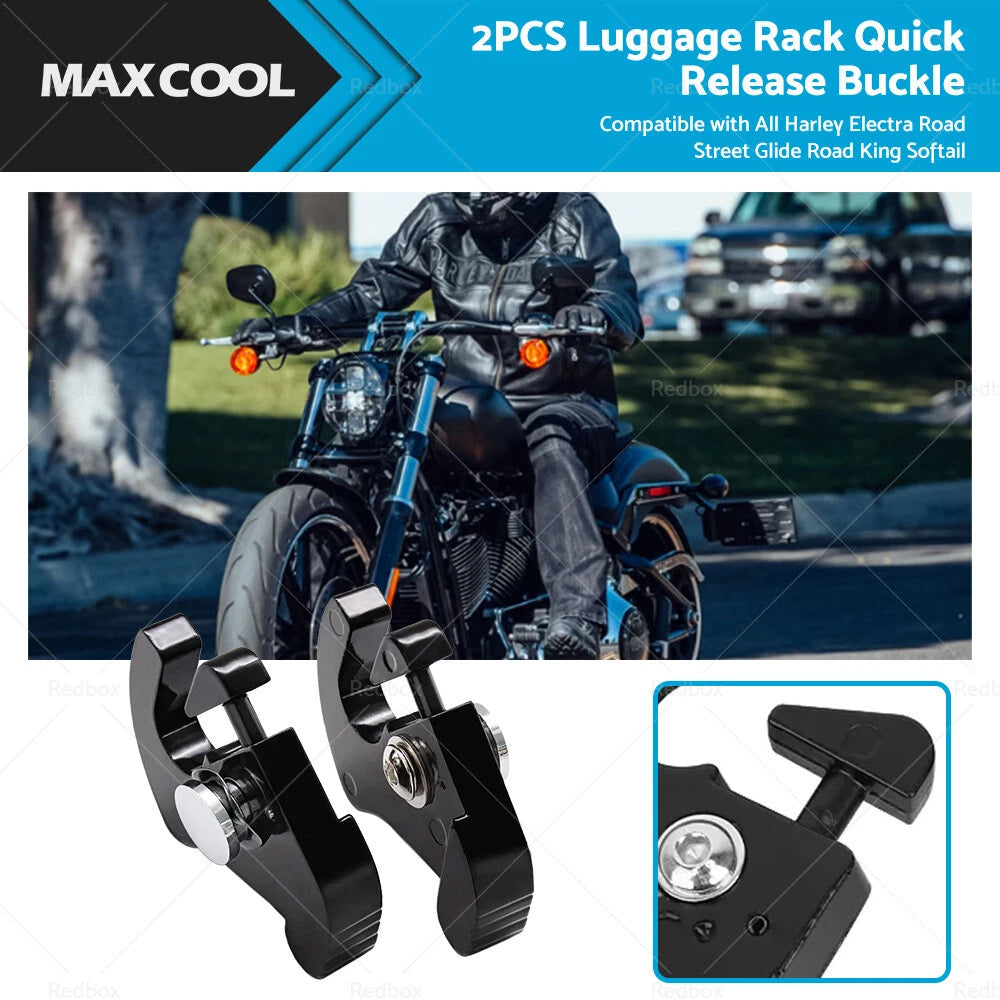 Quick Release Backrest Mounting Kit for Harley Sissy Bar