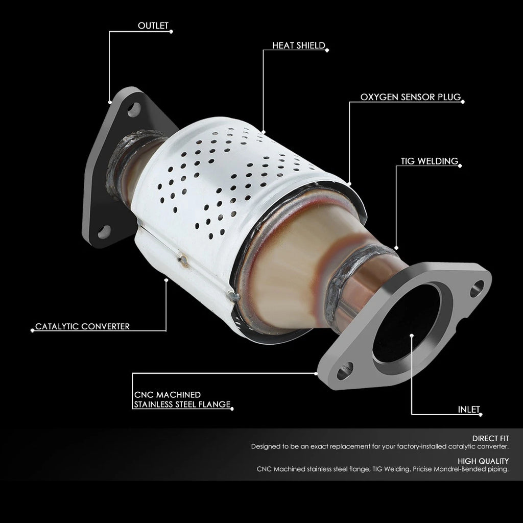 Catalytic Converter Exhaust Pipe for Nissan Frontier Xterra Pathfinder (2005–2018)