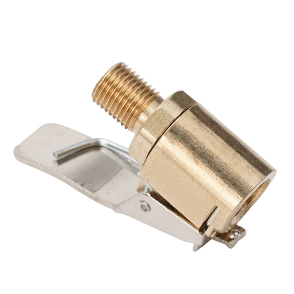 1pc Tire Wheel Chuck Inflator Pump Valve Clip Connector Adapter for Car