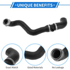Radiator Hose for Mercedes-Benz E500 5.0L (2003-2006) - Rubber Black