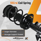 Front Left + Right Strut Spring Assembly for Chrysler 200 (2015–2017)