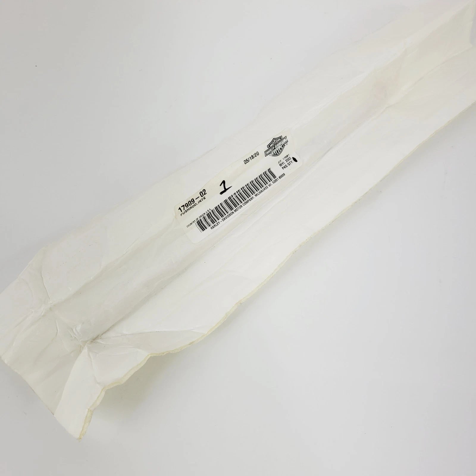 Genuine Intake Pushrod for Harley Davidson Sportster XL1200/883 (2004–2022) 17909-02